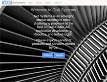 Tablet Screenshot of dixitsystems.com
